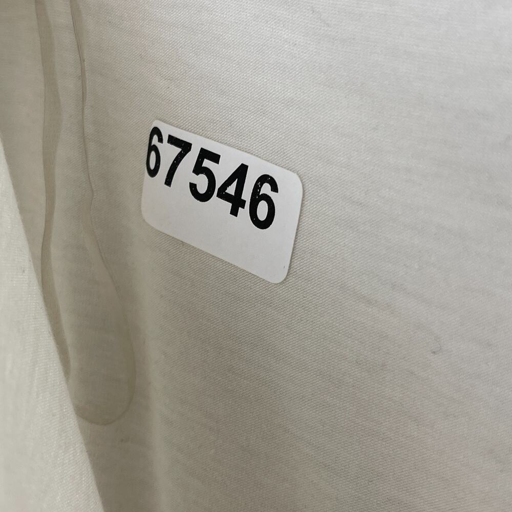 ATHLETA Top M Oversized Cropped Boat Neck Long Sleeve Cinched Off White - Picture 12 of 12